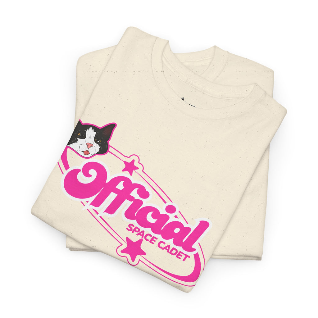 T-Shirt — “Official Ship Cadet” Cute Cat Graphic Tee