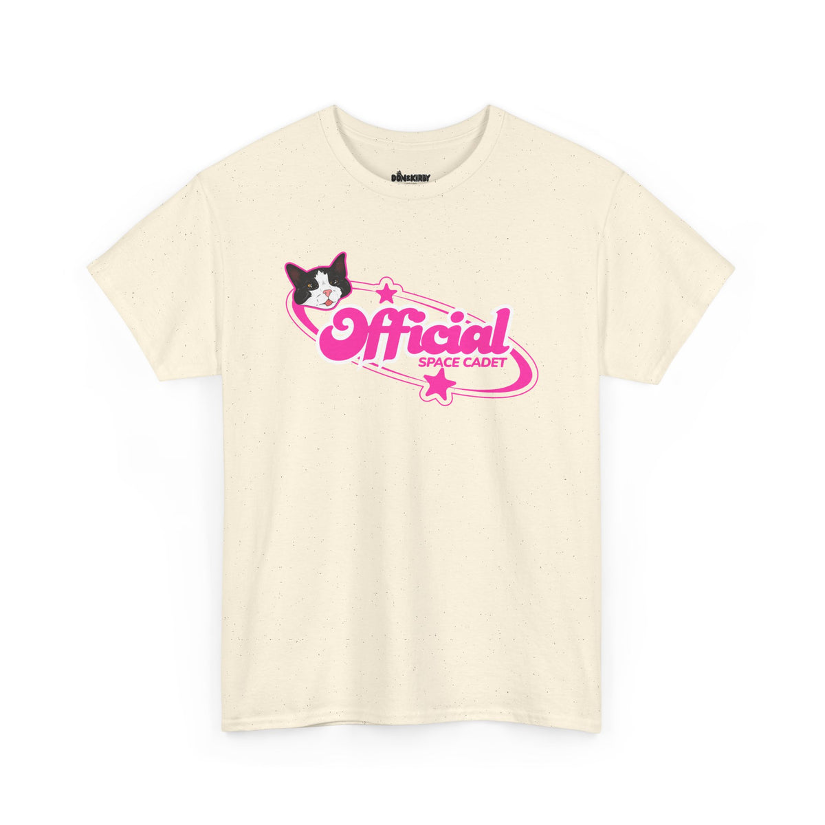 T-Shirt — “Official Ship Cadet” Cute Cat Graphic Tee