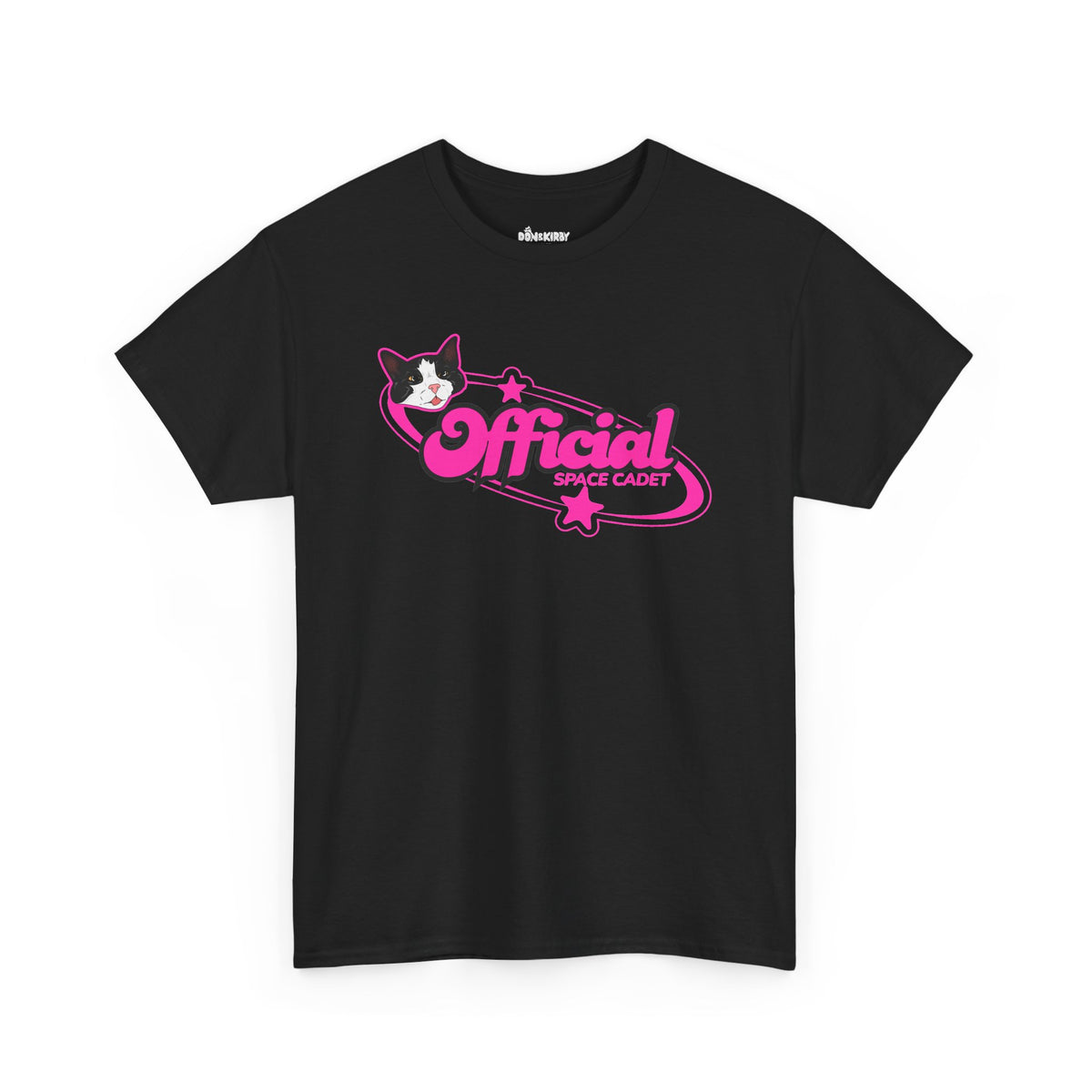 T-Shirt — “Official Ship Cadet” Cute Cat Graphic Tee