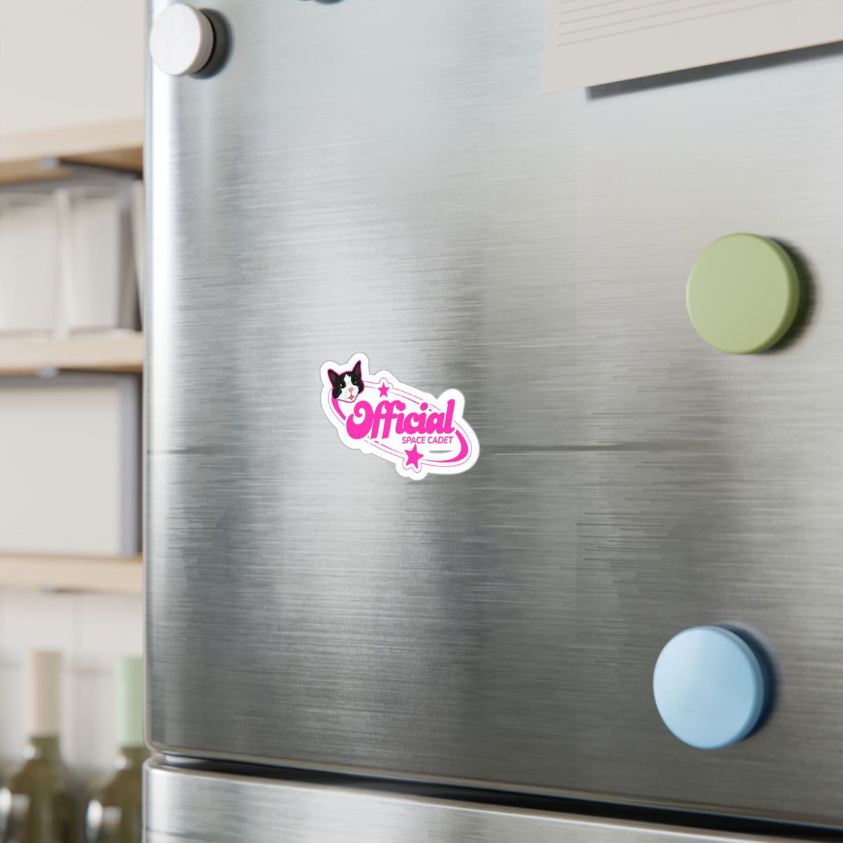 Official Space Cadet Cat Kiss-Cut Vinyl Decal