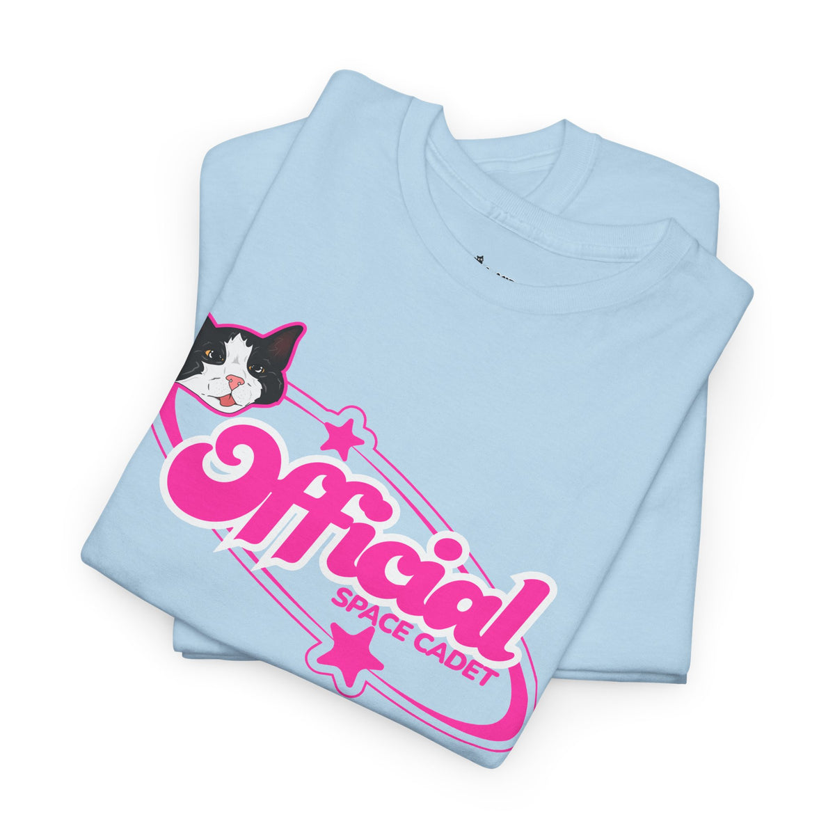 T-Shirt — “Official Ship Cadet” Cute Cat Graphic Tee