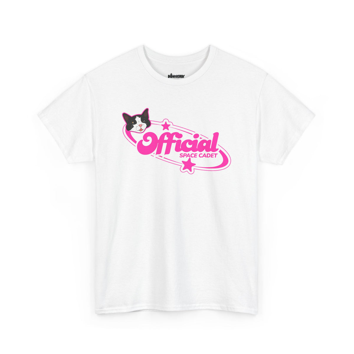 T-Shirt — “Official Ship Cadet” Cute Cat Graphic Tee