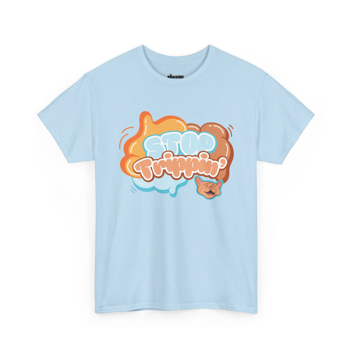 T-Shirt — 'Stop Trippin' Retro Bubble Graphic Tee