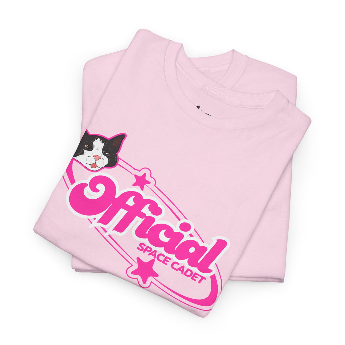 T-Shirt — “Official Ship Cadet” Cute Cat Graphic Tee