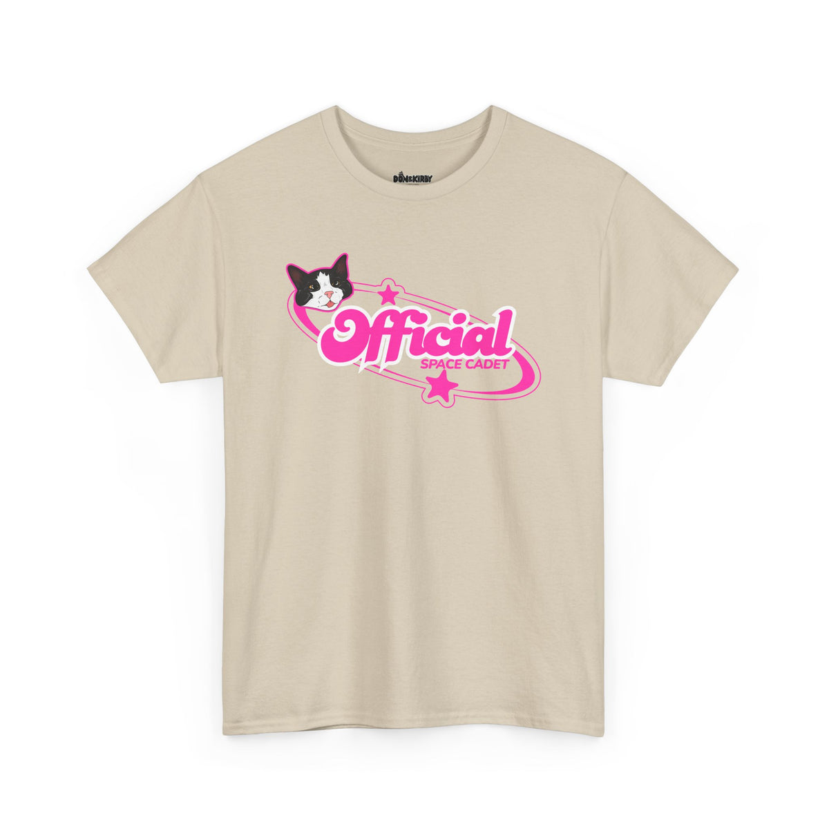 T-Shirt — “Official Ship Cadet” Cute Cat Graphic Tee